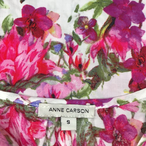 Anne Carson 100% Rayon Women’s Top-Blouse - S - Picture 12 of 15